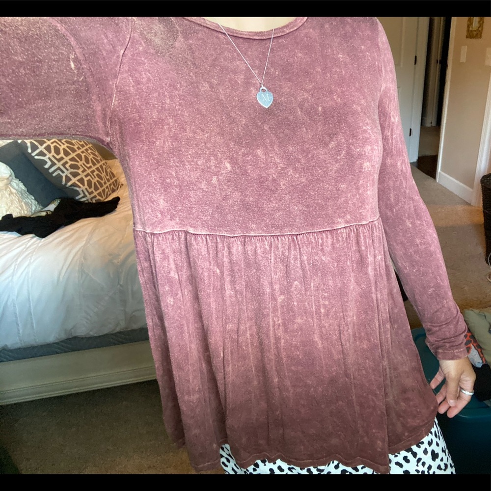 MOD light wash long sleeve